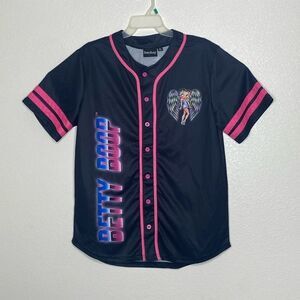 BETTY BOOP Born to Rise Black Jersey Size M